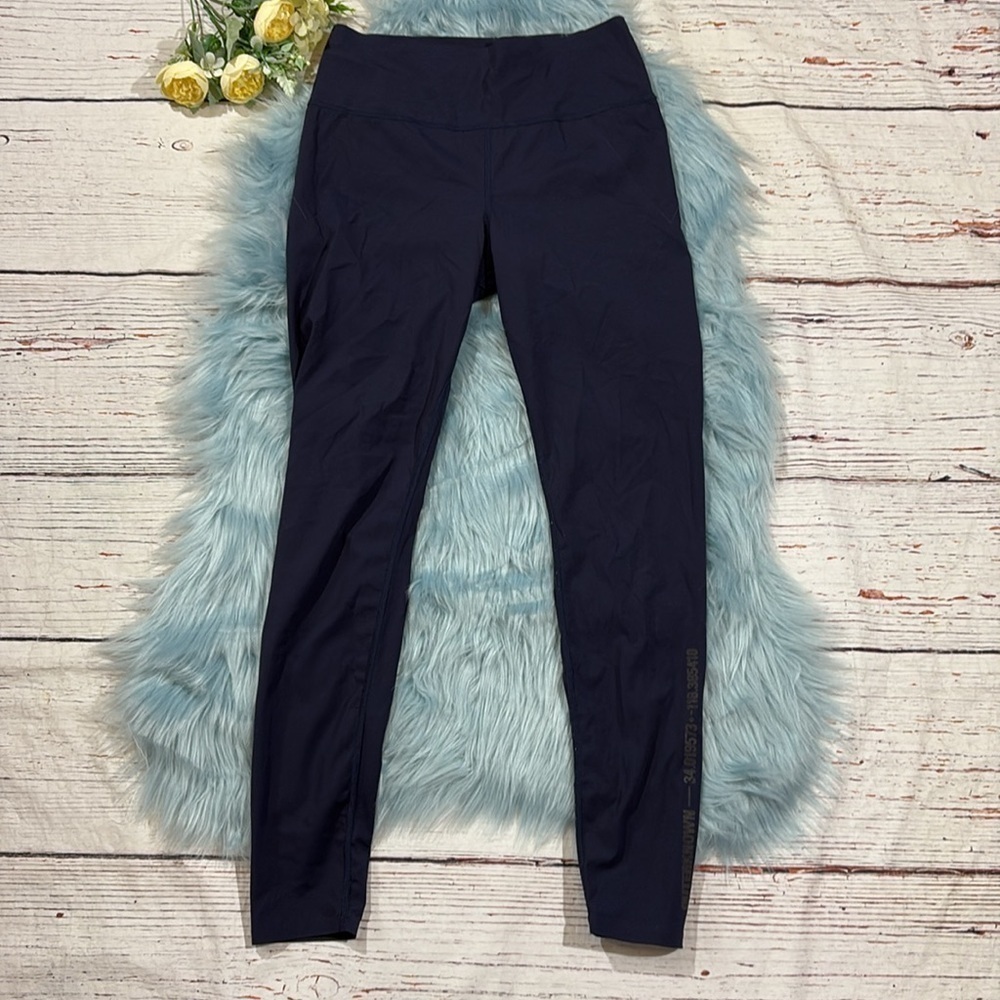 Outerknown OK Active Navy High Rise Leggings